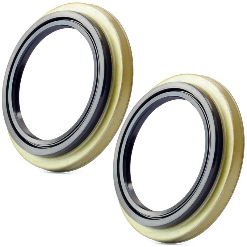 Mhrxusd 2Pcs 90316-69001 Front Wheel Hub Oil Seal Replacement for Toyota for 4Runner 96-02 for Tundra 00-06 for Tacoma 95-04 for Sequoia 01-07, Front Right Bearing Replace 90316-69000 - Image 1